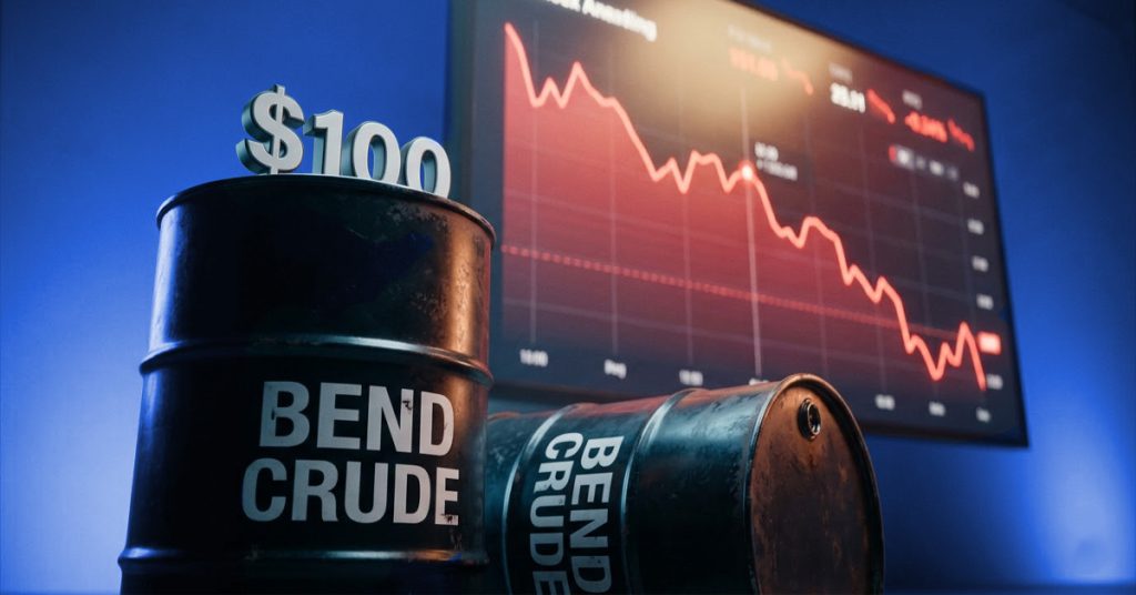 トランプ大統領が和平協議継続に言及、ブレント原油は100ドル割れ