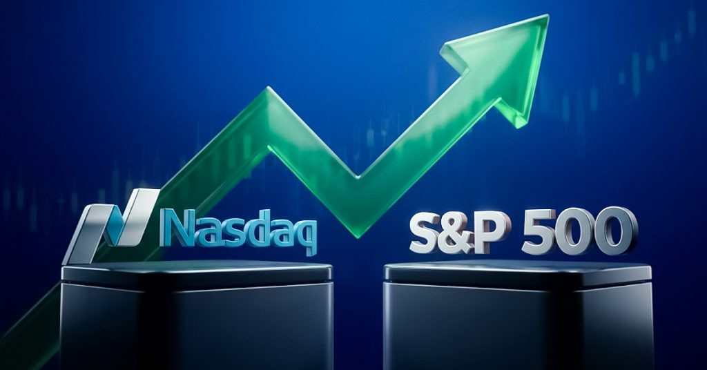 ハイテク株主導で、ナスダックとS&P500は過去最高値を更新