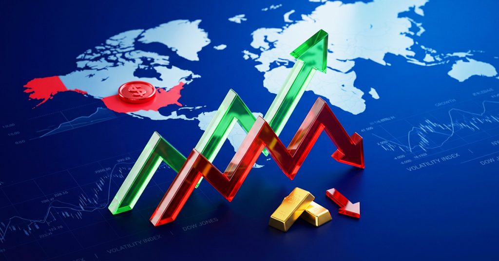 市場は激動の一週間 米国のインフレ率は3年ぶりの高水準 金価格は4100ドルを下回る