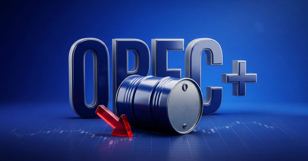 OPECプラスの増産発表を受け、原油価格は下落してスタート