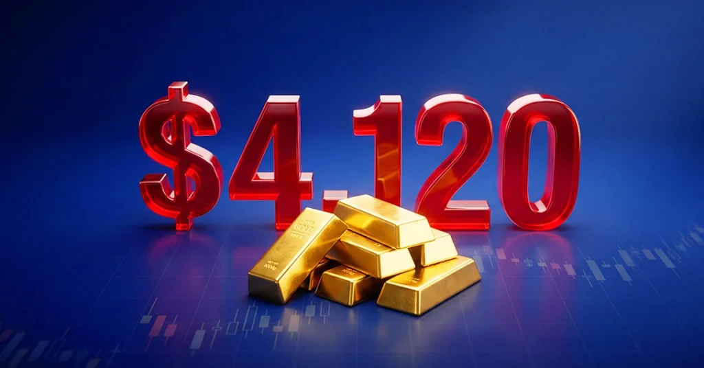 ドル指数が101.00を上回る、金-ゴールド-は4120ドルまで下落